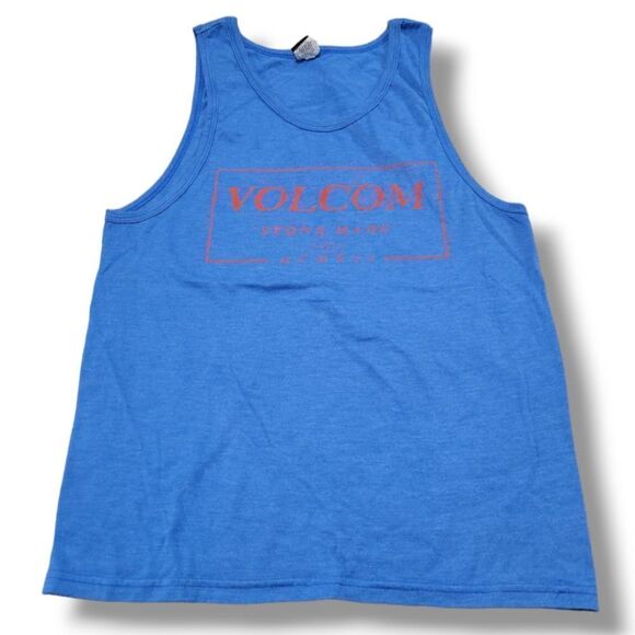 Volcom Shirt Size Small Tank Top Volcom Stone Made Graphic Tee Graphic Print EUC - Picture 1 of 5